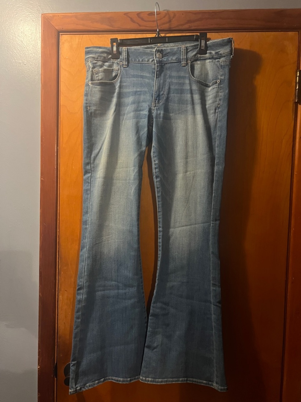 American Eagle Outfitters Light Blue Flare Jeans